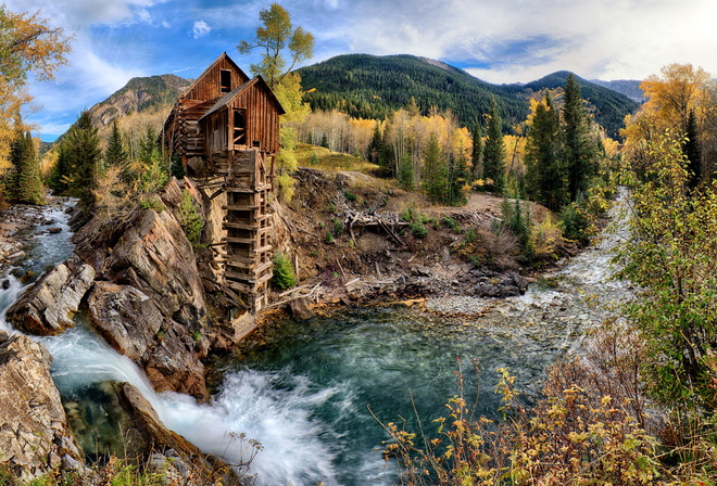 , Colorado, , , , , , Crystal Mill, , Crystal River, , , 