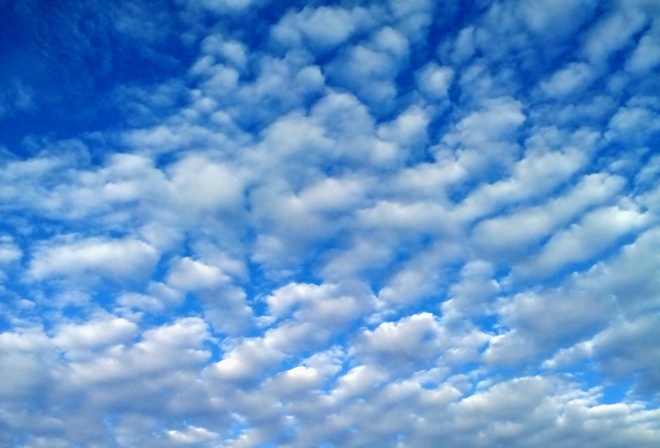 небо, облака