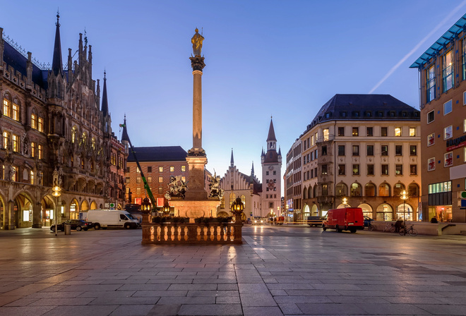 Marienplatz, Munich, Bavaria, Germany, , , , , , , , , , 