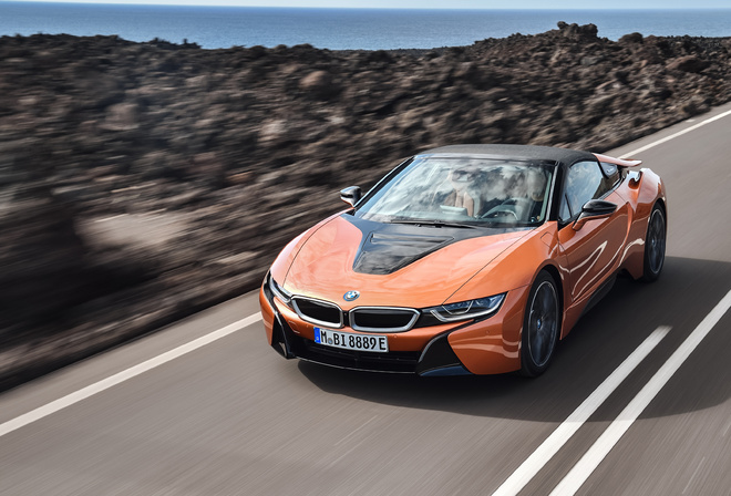 , BMW, i8, Roadster, 2018