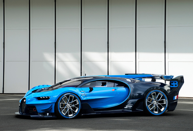 bugatti, vision, GT