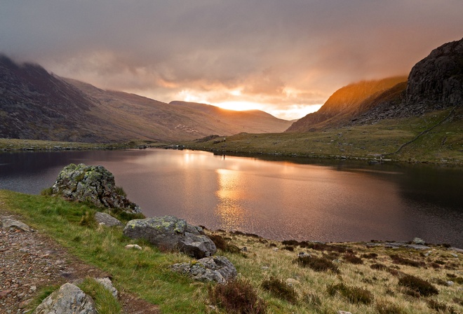 , , , , , , Llyn Idwal,  , , 