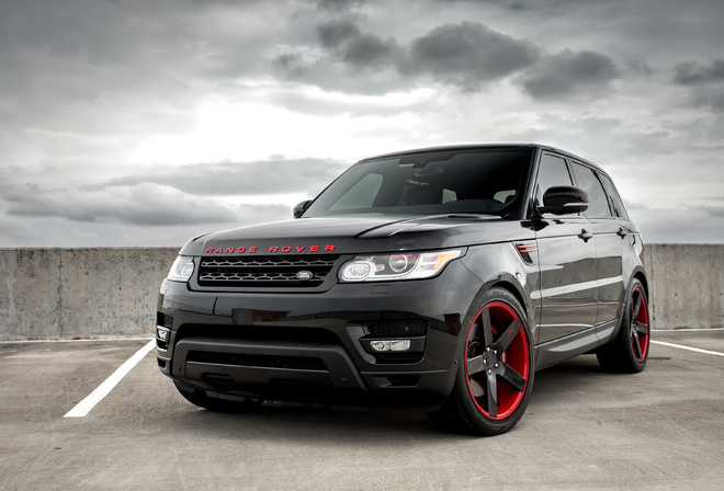 Range Rover Sport, cars, Niche Wheels, tuning, parking, Range Rover, Land Rover