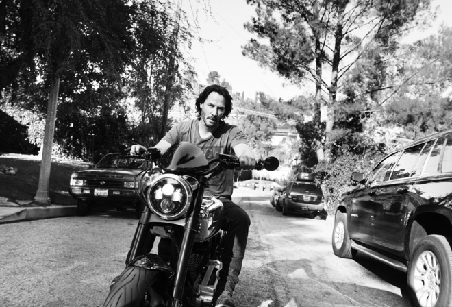 Keanu Reeves, Bike, 