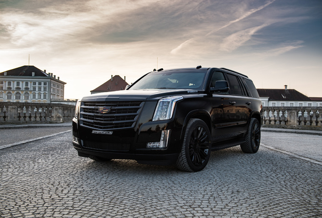 , Cadillac, Escalade, Black