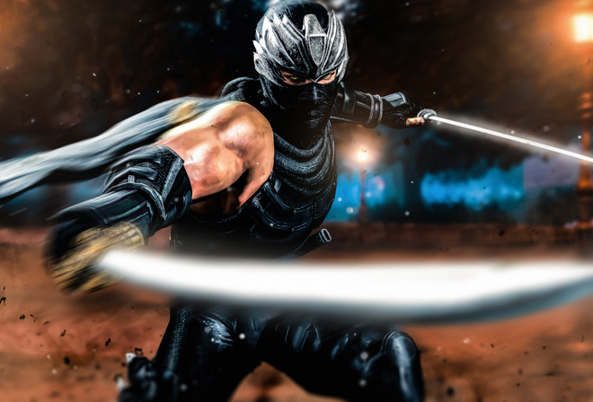 Ryu Hayabusa, Dragon Sword, artwork