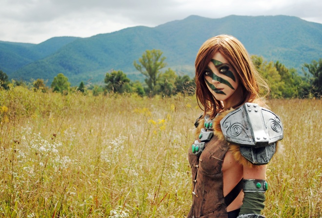 , , Women, The Elder Scrolls, Skyrim, Cosplay, , Aela, Huntress, April Gloria