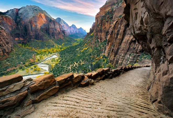  , , , , , , , Zion national park, valley, summer, cliffs, mountains, Utah