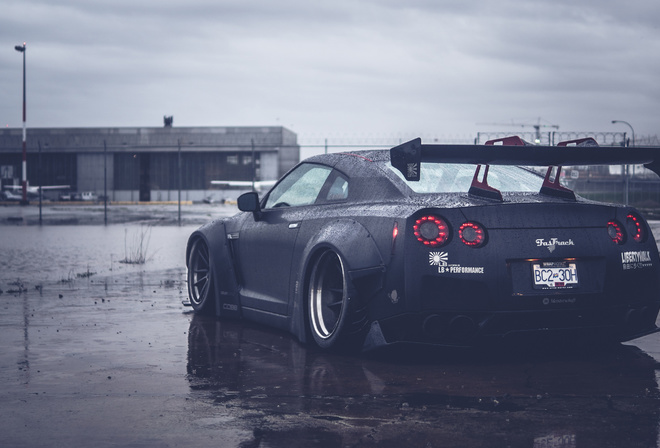 Nissan, GT-R, Liberty Walk, super, tuning