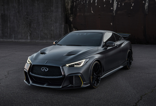 Infiniti, Q60, gray