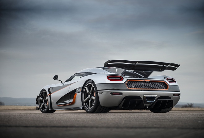 koenigsegg, agera, one, back view, supercar, cars