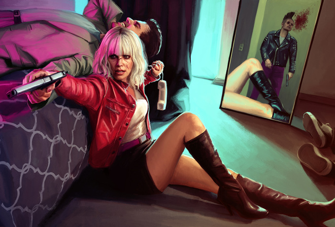 Atomic, Blonde, Fan, Art, Movies