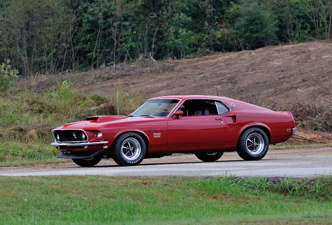 ford, mustang, boss, 429, 1969, retro