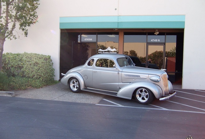 chevrolet, coupe, 1937, retro, custom