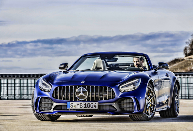 Mercedes, AMG, GT R, Roadster, supercars, cars, HDR, R190