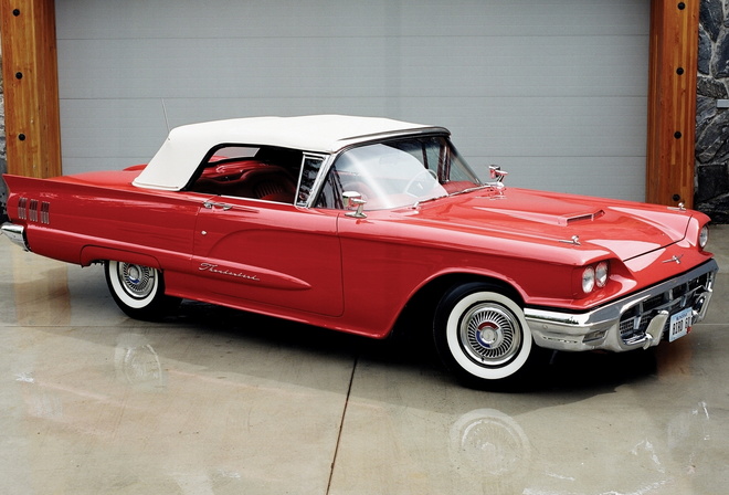 ford, thunderbird, 1958