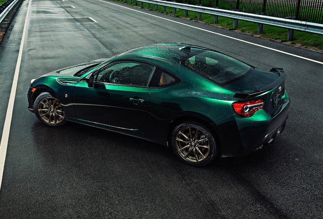 2020, Toyota, 86, Hakone, Edition, rear view, exterior, green, sports coupe