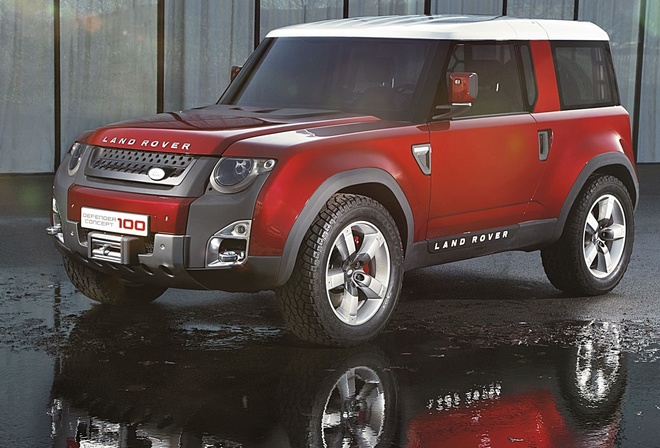 Land Rover DC100, Concept Cars, Red Cars