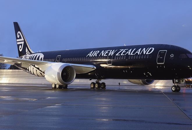 Самолет, Air New Zealand, аэропорт