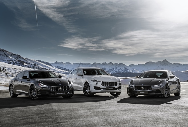 Maserati, Quattroporte, GranTurismo Levante, 