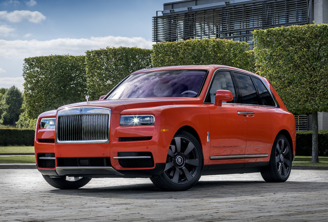 Rolls Royce, Cullinan, Fux, Orange