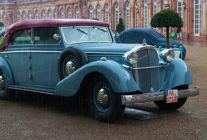 Maybach, Retro, 1939, SW, 42, Hellblau