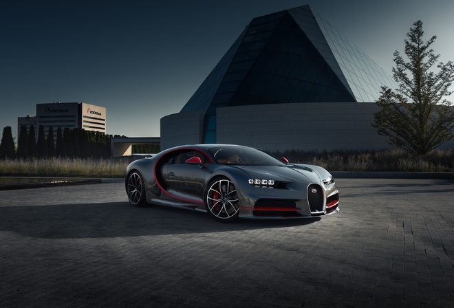 BUGATTI, CGI, Chiron