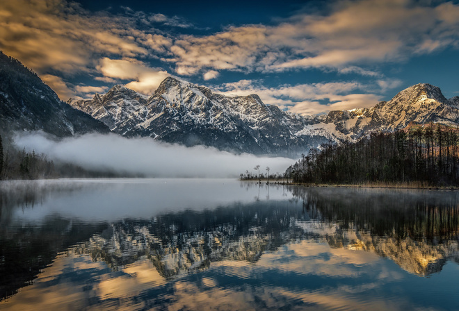 Alps, 4k, winter, mountain peaks, beautiful nature, Austria