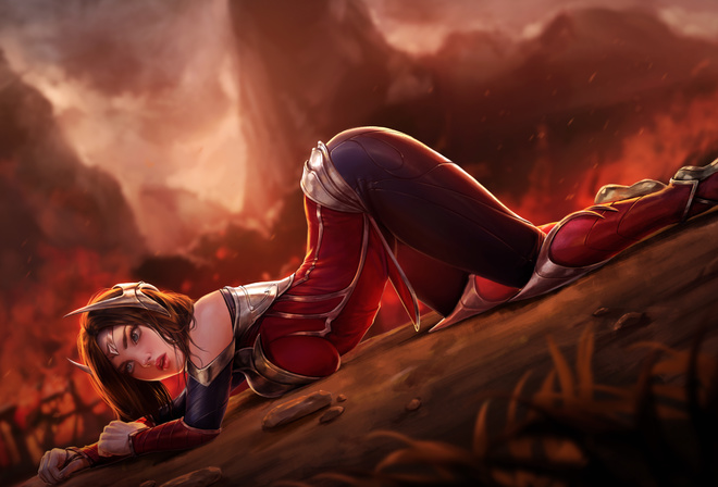 , Irelia, League of Legends, video game girls