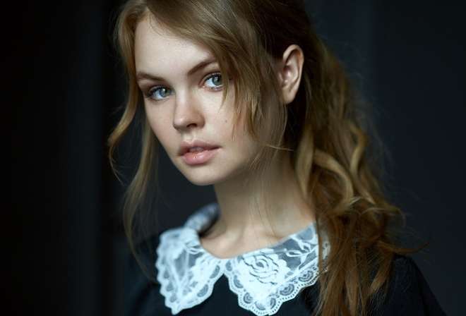 girl, face, sweetheart, model, hair, lips, beautiful, the beauty, Rus, Anastasia Shcheglova, Anastasia