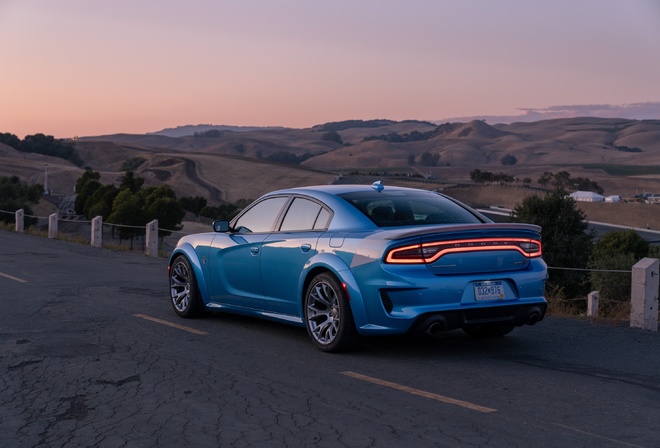 Dodge, Charger, SRT, Hellcat, side view, 2020, cars, Daytona