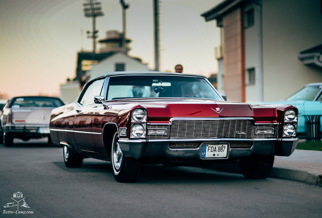 Cadillac, Red, Vehicle