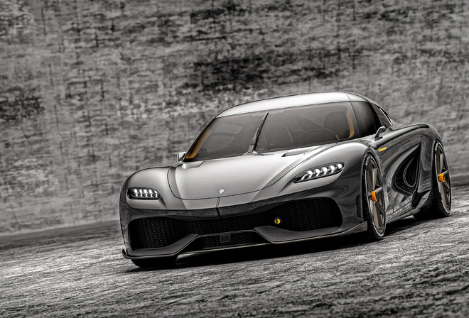 Koenigsegg, Gemera, 2021, front view, luxury, supercar