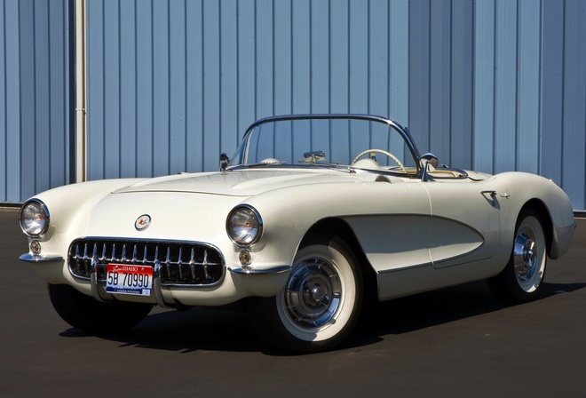 chevrolet, corvette, 1957