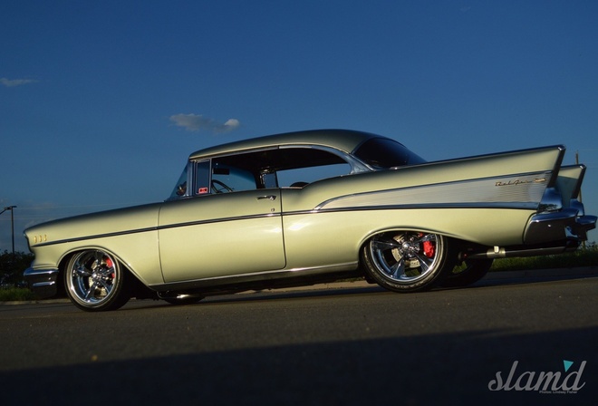 chevrolet, bel air, 1957