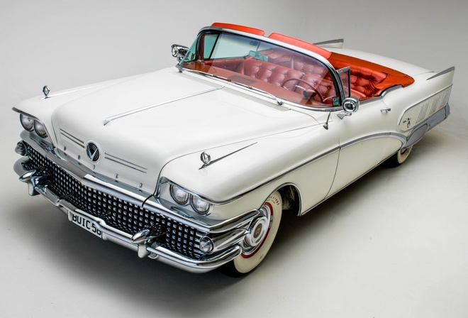 buick, limited, luxury, convertible, 1958