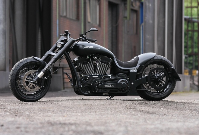 harley davidson, rs daytona, custom, thunderbike