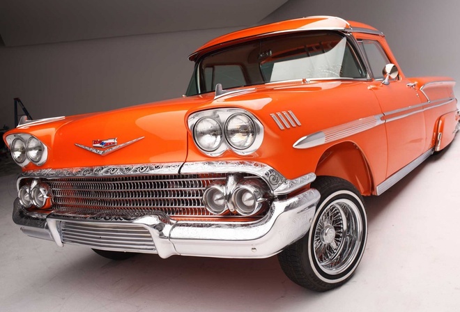 chevrolet, nomad, 1958, custom, lowrider