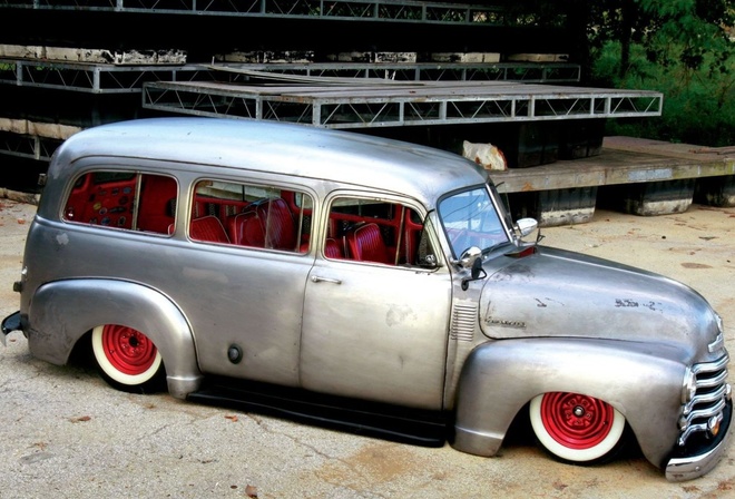 chevrolet, suburban, 1953