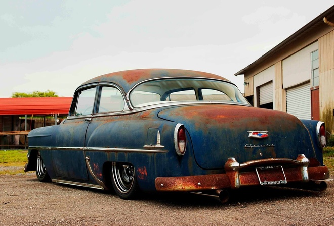 chevrolet, bel air, 1954