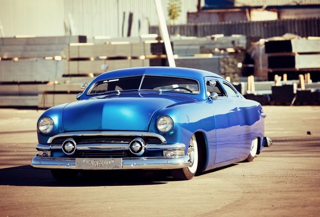 american, classic, car, custom, ford, deluxe, 1951