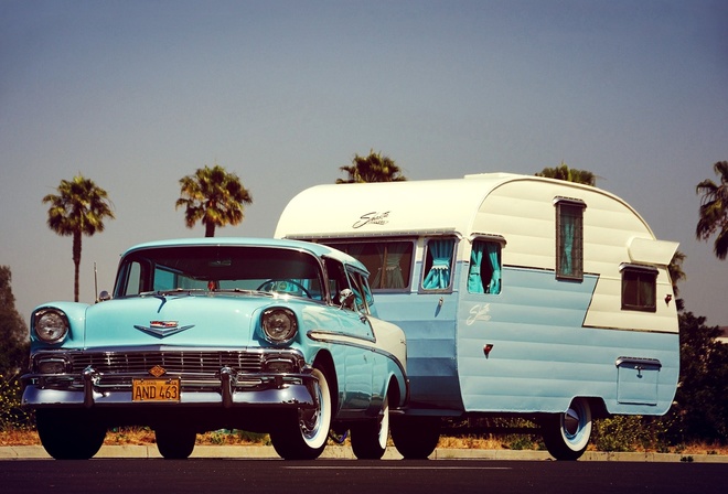 chevrolet, nomad, 1956, trailer