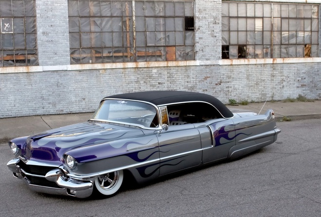 american, classic, car, custom