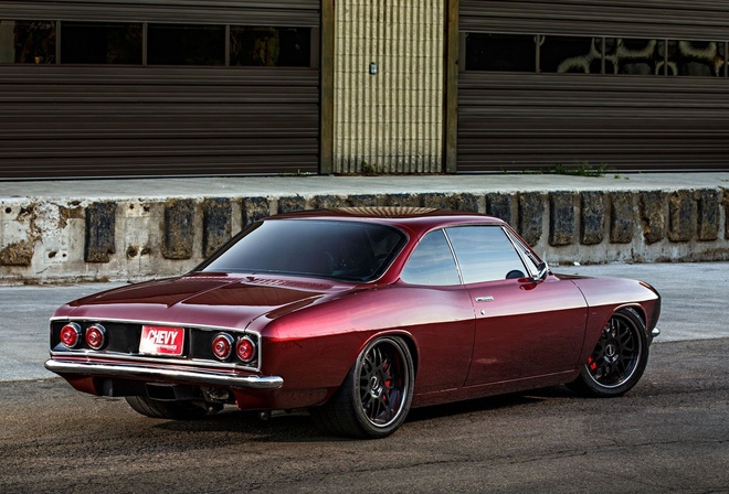 chevrolet, corvair, custom, pro touring