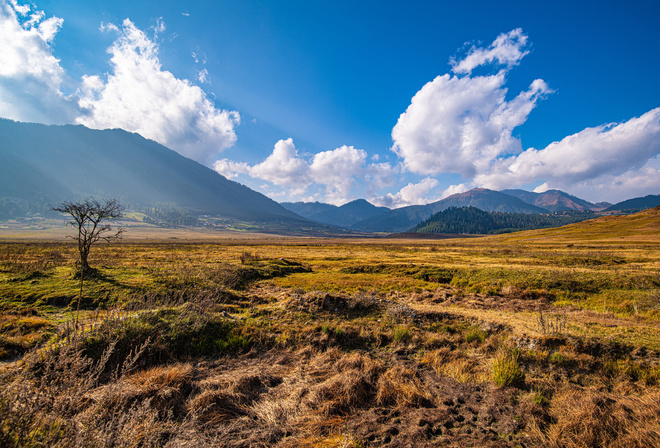 , , , Gangteng Valley, Bhutan, , , , 