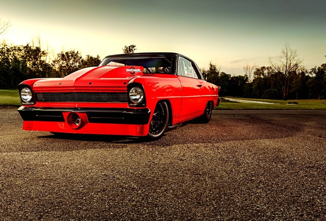 chevrolet, nova, custom