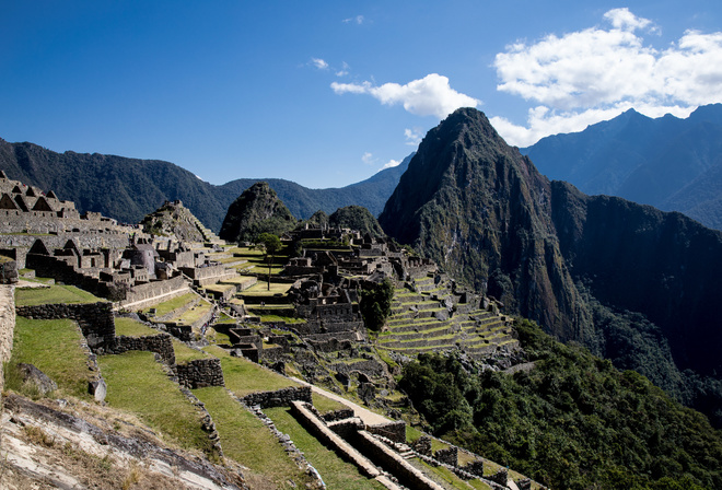 Перу, Горы, Развалины, Machu Picchu, Природа