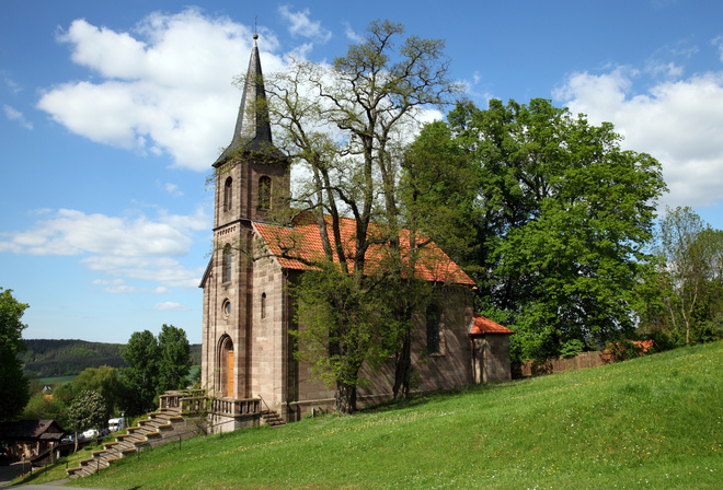 , , Bornhagen, Ev. Kirche, , , 