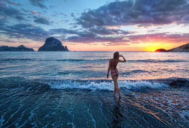 Sunset in Ibiza, , , , , , , , 