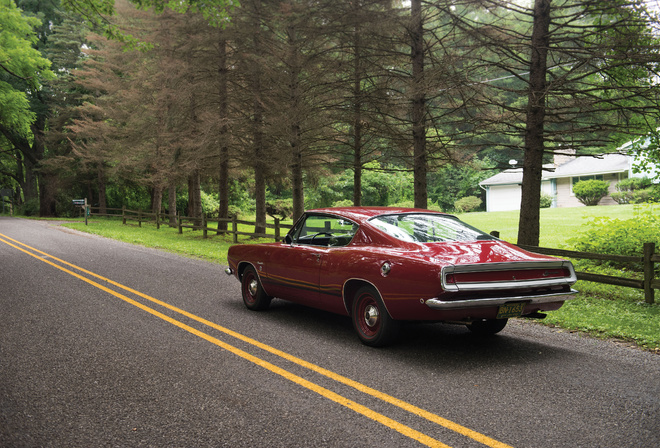 plymouth, barracuda, 1968